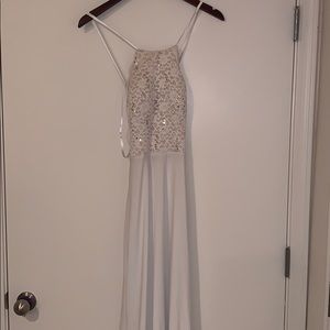 White Prom Dress NWT